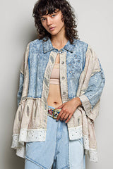 Laura Button-up