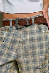 Western Buckle Belt