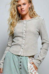 Leslie Round Neck Top