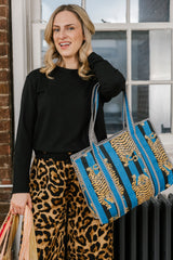 Tiger Quilted Totes