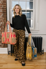 Tiger Quilted Totes