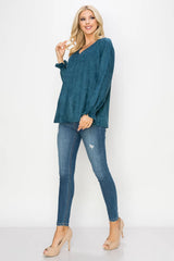 Abigail Vneck Top