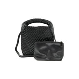 Woven Hobo Mini Bag