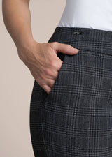 Plaid Mini Flair Pant