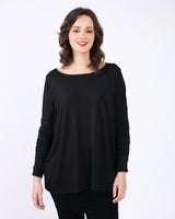 Jacey Boatneck Top