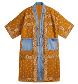 Bandana Long Cardigan
