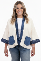 Banded Rock Cardigan