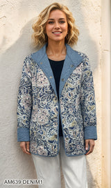 Emily Reversible Printed Jacket