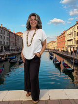 Corrie Simple Round Neck Top