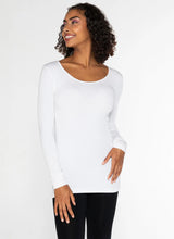 Bamboo Long Sleeve Scoop Neck