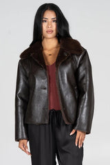 Reversible Short Fur Jacket