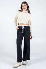 Double Waisted Pinstripe Pant