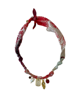 Cosmic Vibes Rhinestone Tag Necklace