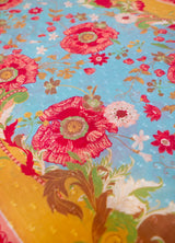 Paisley Poppies Scarf