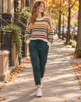 Jennie Sweater with Stripes