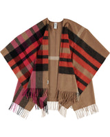 Plaid Signature Wool Ruana