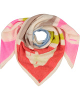 Oversized Love Knit Printed Scarf