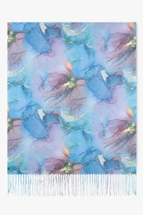 Floral Marble Scarf