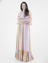 Floral Stripe Jumpsuit