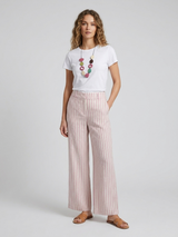 Linen Stripe Pants