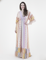 Floral Stripe Jumpsuit