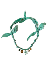 Hydra Island Aqua Coral Necklace