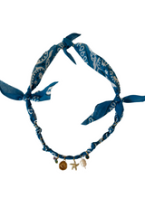 Hydra Island Blue Starfish Necklace