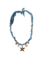 Hydra Island Sky Starfish Necklace