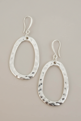 Oval Earrings SILVER
