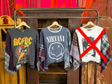 Flannel Band Tee