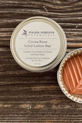 Cocoa Rose Solid Lotion Bar