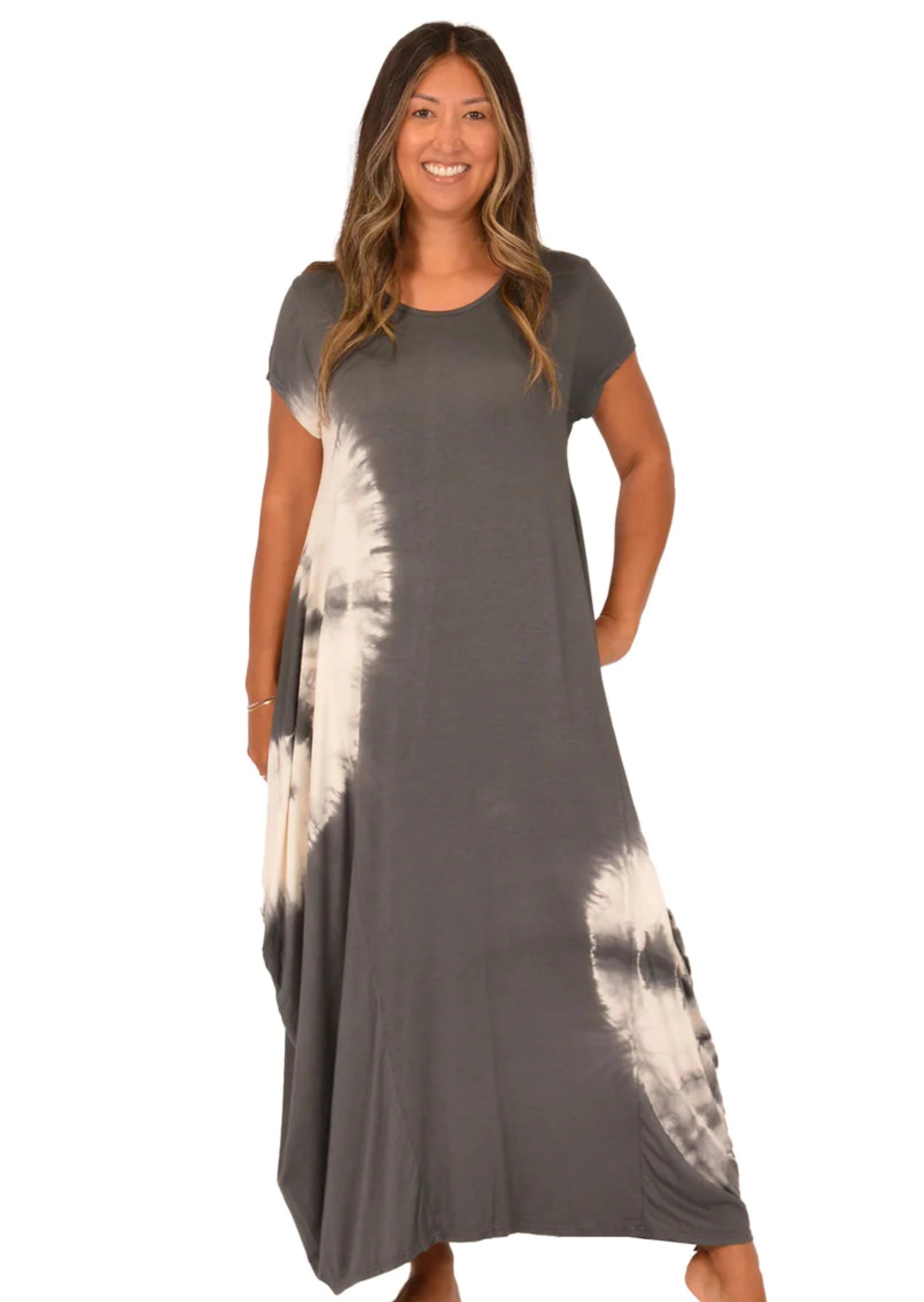 Catherines Women's Plus Size Scoopneck Maxi Dress