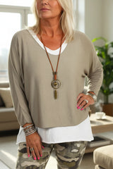 2PC Tunic with Necklace