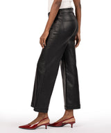 Meg HR Fab Ab Coated Wide Leg