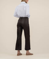 Meg HR Fab Ab Coated Wide Leg