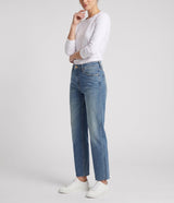Rachael HR Fab Ab Mom Raw Hem