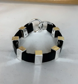 Avril LUXE Wristwear - Black and Silver