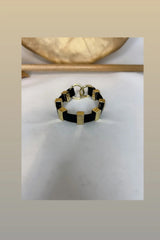 Avril LUXE Wristwear - Brown and Gold