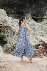 Simple Bone Tie Dye Dress