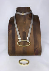 Metallica Avril Edge Strand - Gold