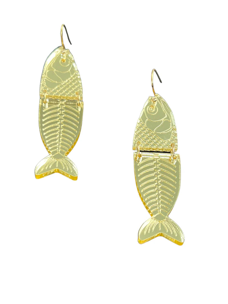 Mackie Goldfish Earrings