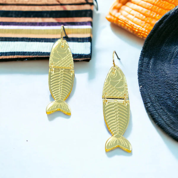Mackie Goldfish Earrings