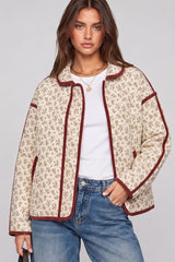 Floral Quilted Jacket