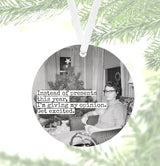 Vintage Quote Ornament