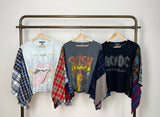 Flannel Band Tee