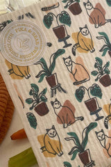 "Cat-Atomic" Swedish Dishcloth