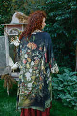 I Dream In Flowers Duster Kimono