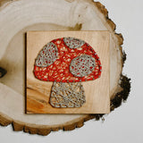 Mushroom String Art Kit - Small