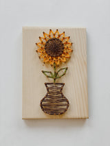 Sunflower String Art Kit - Medium