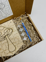 Funky Funghi Stain by Numbers Kit